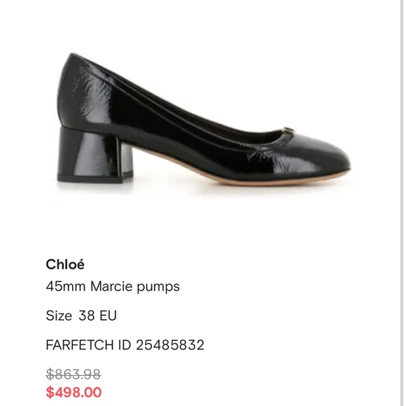 Chloe Shoes - NWT - Chloe Marcie Pump